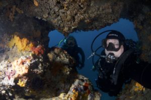 Diving scuba courses